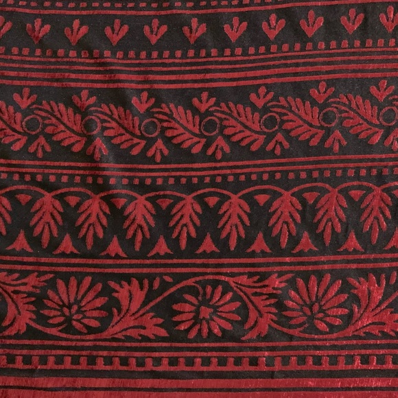 VTG Ruth Norman Neiman Marcus Sz Small Burgundy Velvet Long Sleeve Burnout Dress - Picture 8 of 11